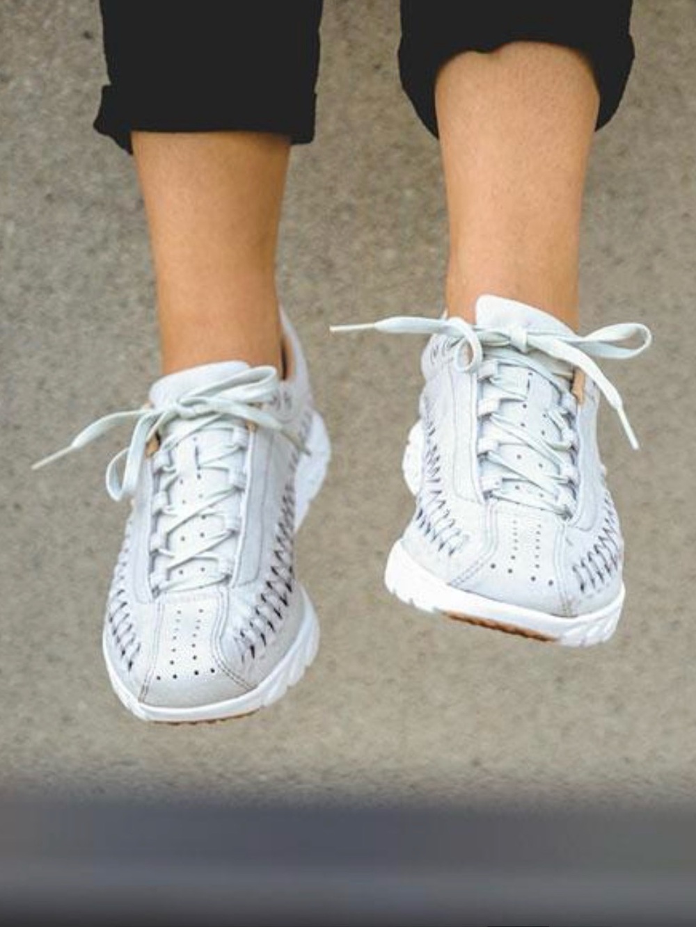 Nike Mayfly Woven Running Sneakers Neutral Grey Wolf Grey Women’s US 12
